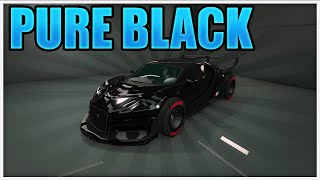 GTA 5  How To Get The PURE BLACK Crew Colour ULTRA BLACK [upl. by Aihsila]