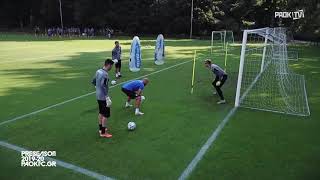 PAOK FC Goalkeepers  Vision Training with Senaptec Strobe glasses [upl. by Earal]