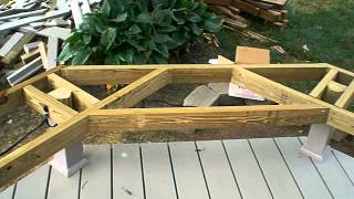 Framing for a Deck Bench [upl. by Kathye]