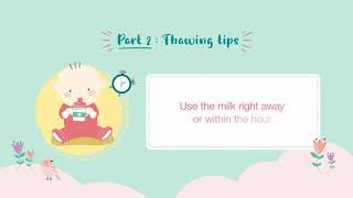 How do you store and thaw breast milk [upl. by Burra]