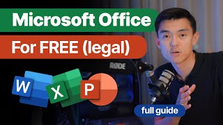 How to Get Microsoft Office for FREE Legally Excel Online Tutorial [upl. by Orazio]