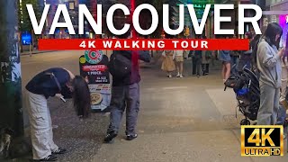 🇨🇦 Walking Downtown Vancouver West End  4K Walking Tour Vancouver BC 4K Ultra HDR60fps [upl. by Vasquez]