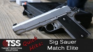 Sig Sauer Match Elite [upl. by Raskin]