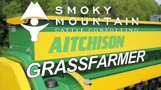 Aitchison NoTill Forage Drill The GrassFarmer [upl. by Harv]