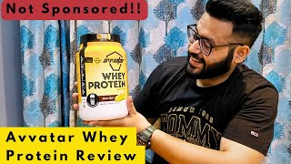 Avvatar Whey Protein HONEST REVIEW 🤫🤫 [upl. by Yklam]