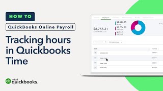 How to track hours w QuickBooks Time in QuickBooks Online Payroll [upl. by Brown]