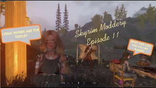 Skyrim Moddery Ep 11 Raid Has Trouble Finding Rosalinas Tools Plus Role Playing [upl. by Eberta577]