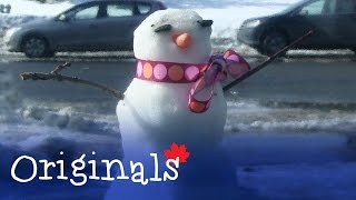 Snowman melting timelapse video [upl. by Anaela]