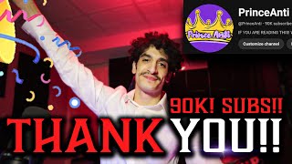 90k KINGS amp QUEENS IN THE EMPIRE Thank You  Room Tour [upl. by Bergen]