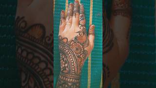 simple mehendi design mehendi henna viralvideo ytshorts youtubeshorts [upl. by Huber]