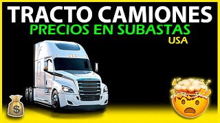 Subastas de Camiones en Estados Unidos 2024  Comprar Tractocamion USA [upl. by Asiaj828]