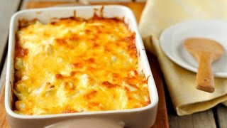 Картофельная запеканка с беконом и сыром [upl. by Neyuh633]