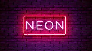 NEON Text Effect  Photoshop Text Effect Tutorial [upl. by Lundell]