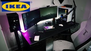 How to get an INSANE Desk Setup for UNDER 100 from Ikea [upl. by Ha10]