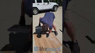 Lifeproof Luxury Vinyl Plank Flooring Review TESTING FOR DURABILITY [upl. by Horace]