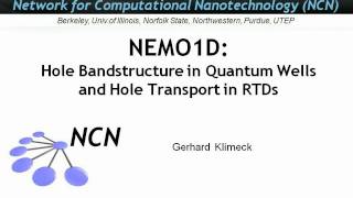 Nanoelectronic Modeling Lecture 25b NEMO1D  Hole Bandstructure in Quantum Wells  Part 15 [upl. by Moreno]