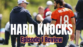 Talking About Hard Knocks 2024 Chicago Bears Episode 1 [upl. by Enirolf]