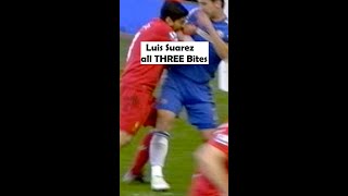 Luis Suarez all three bites [upl. by Petronille]