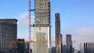 Steinway Tower  111 West 57th Street Under Construction October  November 2018 [upl. by Diarmid69]