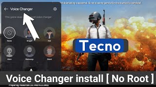 Tecno Voice Changer install  No Root  Game Voice Change Any Tecno [upl. by Jyoti]