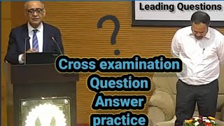 cross examination question answer Practice tacitlegal crossexamination [upl. by Mackenie312]