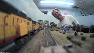 Belmont Shore N Scale Layout Track View No Music Added Raw Audio [upl. by Gershom]