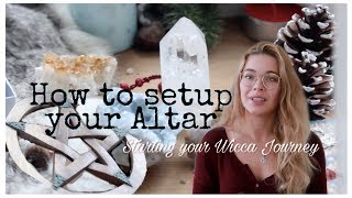 Setting up your Altar  Wicca 101 [upl. by Hancock]