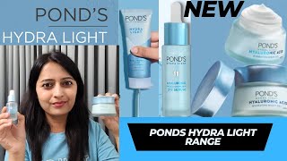 NEW Ponds Hydra Light Hyaluronic Acid Facewash Serum amp Night Cream  By HealthAndBeautyStation [upl. by Sheelagh]