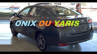 ONIX PLUS 2025 OU YARIS SEDAN 2025 TOYOTA X CHEVROLET [upl. by Nevak]