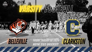 Belleville vs Clarkston Football [upl. by Helbonnah]