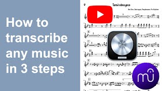 How to transcribe music  My method in 3 steps [upl. by Aicilev]