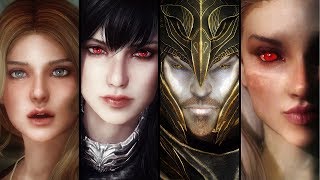 Skyrim  Top 5 Best Mods for Beautiful Characters [upl. by Daile837]