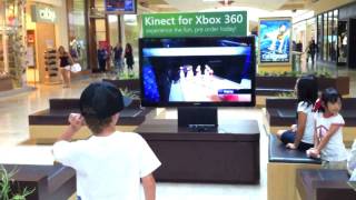 Kinect for the Xbox 360 Hands On Demo [upl. by Cristie]