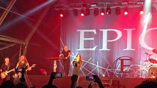 Epica  Sensorium Live Vagos Metal Fest Portugal 03082024 [upl. by Ydollem]