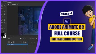 Adobe Animate CC Bangla Tutorial  Class1  Interface Introduction  2D Animation Course Bangla [upl. by O'Kelly899]