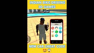 Indian bike driving 3D games  new car cheat code 🤩 [upl. by Eiluj]