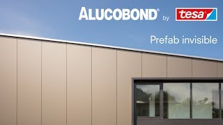 ALUCOBOND® Prefab invisible  Bonded installation system with façade elements [upl. by Tima]