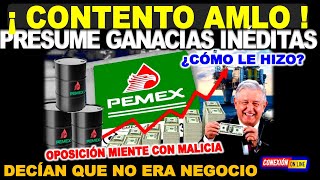 ¡Llegaron billetes a Palacio nacional Director de Pemex le lleva a AMLO grandes recursos [upl. by Atterahs859]