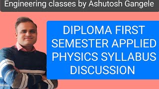 DIPLOMA ENGINEERING 1ST SEMESTER SYLLABUS DISCUSSION diploma CIVIL Eelectrical  electronics [upl. by Otrebtuc457]