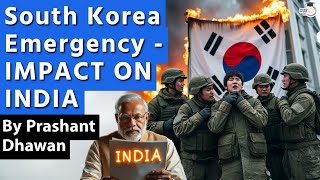 South Korea Emergency Ends  IMPACT ON INDIA  Will India benefit from this  By Prashant Dhawan [upl. by Jegar]