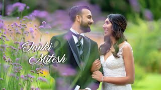 Mitesh amp Janki  Winstanley House Leicester  Civil Ceremony amp Reception  wedding video highlight [upl. by Rosane615]