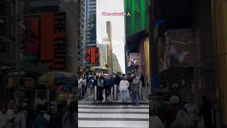 Walkng in manhattan trending ytshorts shorts viralshorts usa timesquare downtown newyork [upl. by Nnahsal353]