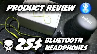 25 Bluetooth Headphones Honest Product Review  Aelec S350 [upl. by Merry]