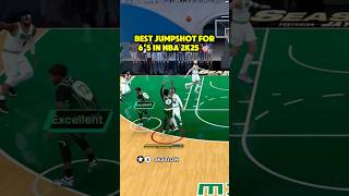 Best 6’5 Jumpshot in NBA2K25 🎯 [upl. by Oflunra655]