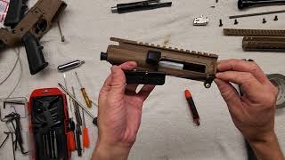 Crosman DPMS  R1  MPW  A4P Full Breakdown  Part 1  Upper Receiver and Handguard [upl. by Oiralih]