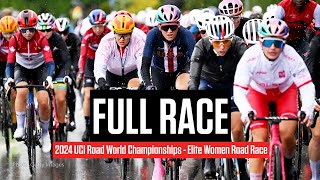 FULL RACE 2024 UCI Road World Championships Elite Women Road Race [upl. by Eladnar]