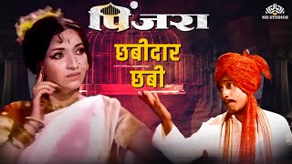 Chabidar Chabi  छबीदार छबी मी तोऱ्यात उभी SuperHit Marathi Movie Song  Pinjara [upl. by Naitsabas691]