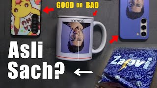 Zapvi 4 Products Review 🔥 Dont Buy  Silicone Cover Hard Case  Glass Back Cover amp Mug [upl. by Ariadne]