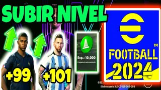 Como SUBIR NIVEL JUGADORES en EFOOTBALL 2025 ✅ [upl. by Outhe273]