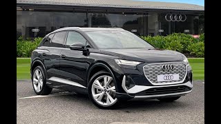 Brand New Audi Q4 etron S line  Carlisle Audi [upl. by Dnomaj]